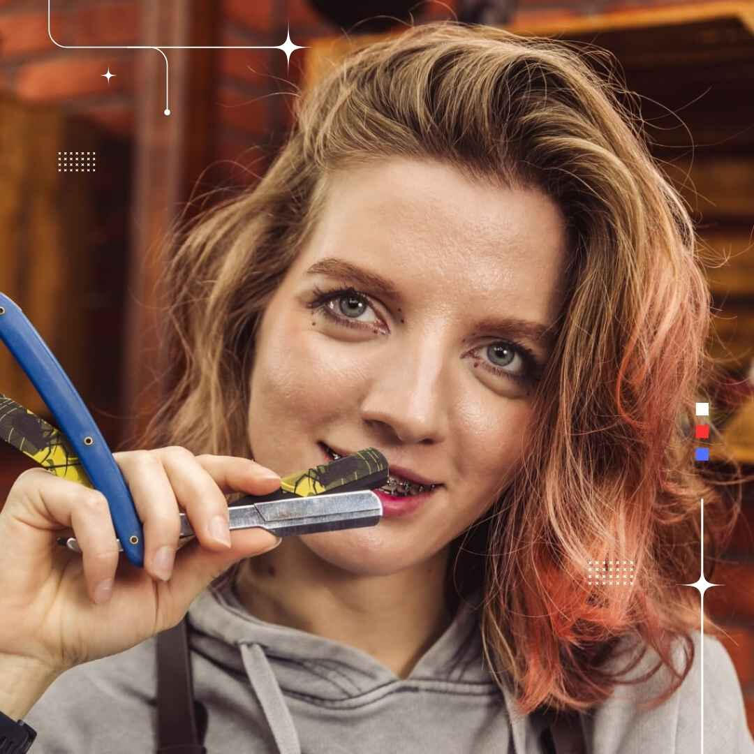 Ręce, które się nie zatrzymują Ciągle się uczę — kursy, szkolenia, nowe techniki. Bo brzytwa w ręku to odpowiedzialność, a każde cięcie ma być oparte na aktualnej wiedzy, nie na przyzwyczajeniu